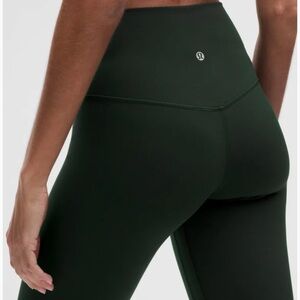 Lululemon Forest Green Yoga Leggings